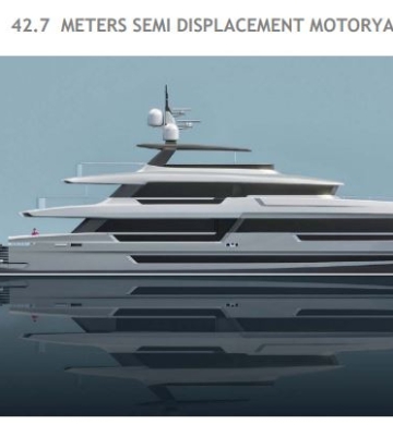 42 metre MOTOR YACHT NEW BUILD