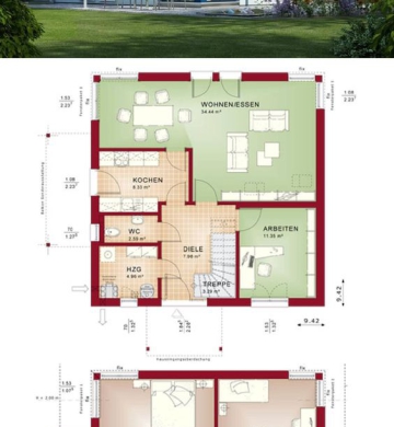 İki Katlı Villa